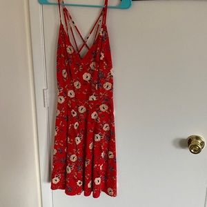 Nine Britton red dress